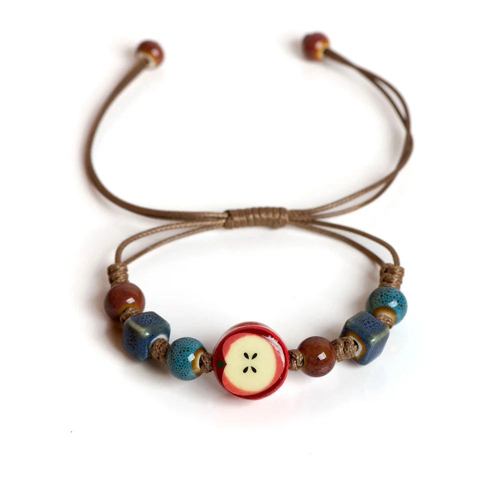 Apple Beaded Bracelet - Image 7