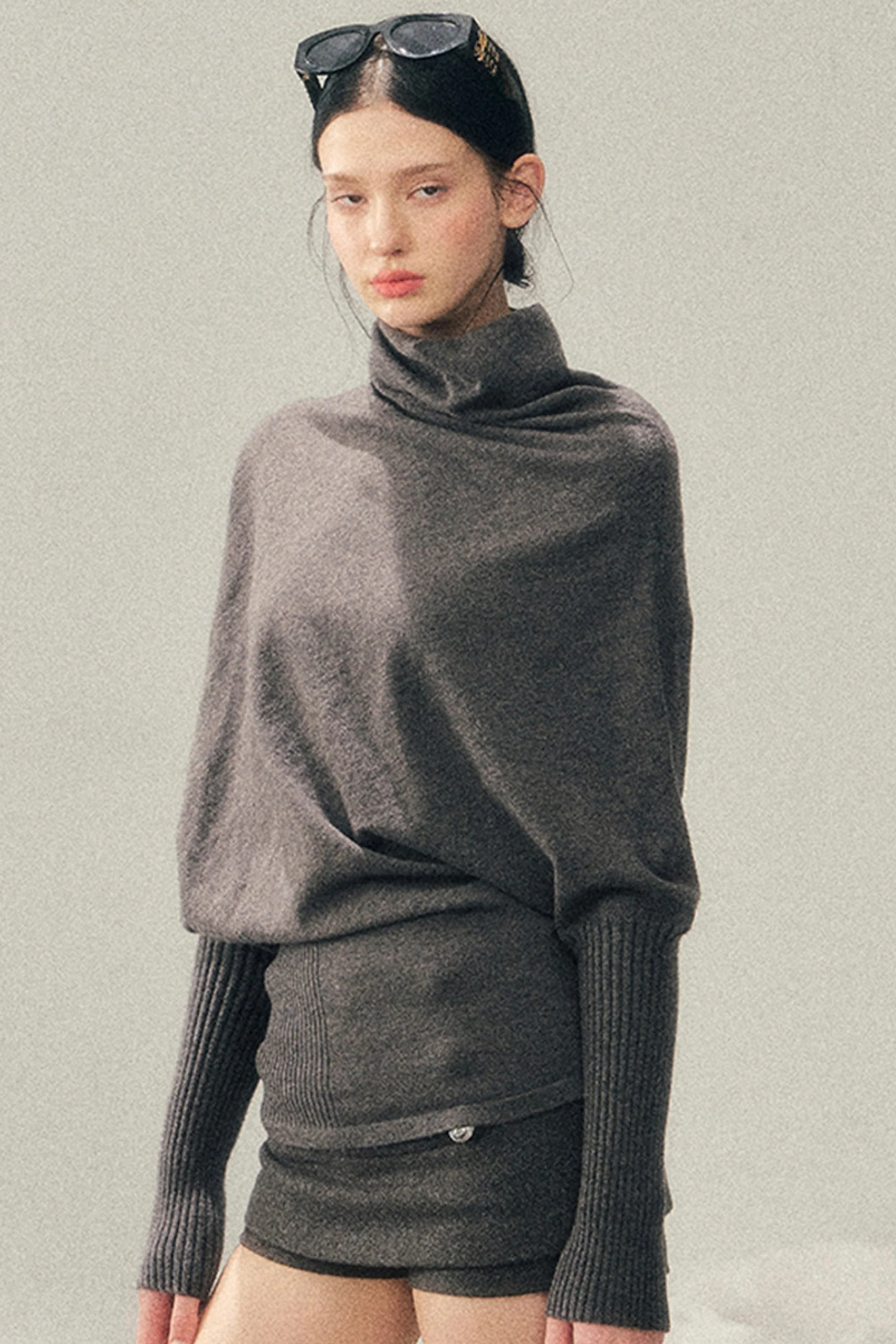 Chic Edgy Knit Sweater - Image 17