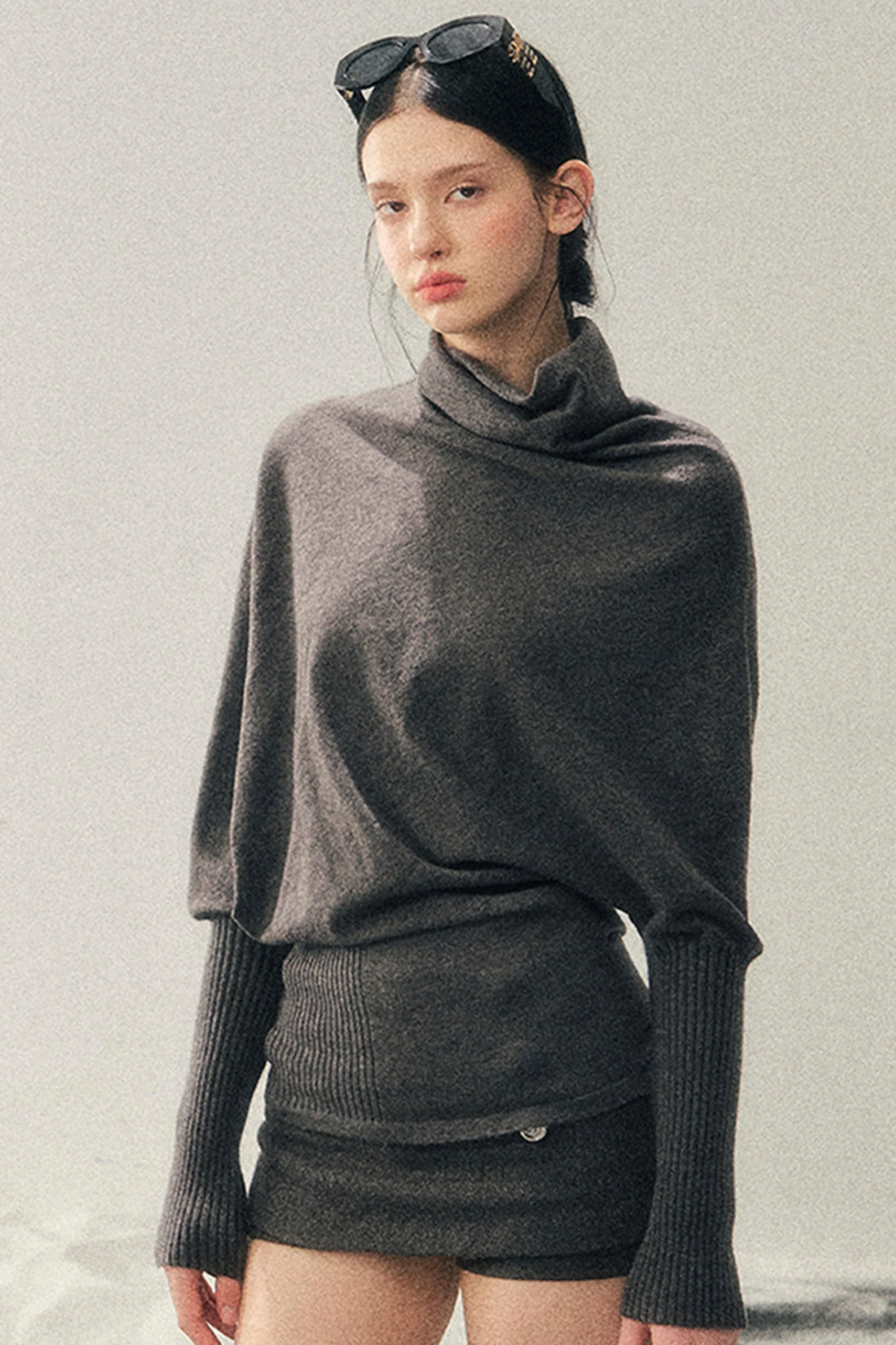 Chic Edgy Knit Sweater - Image 19