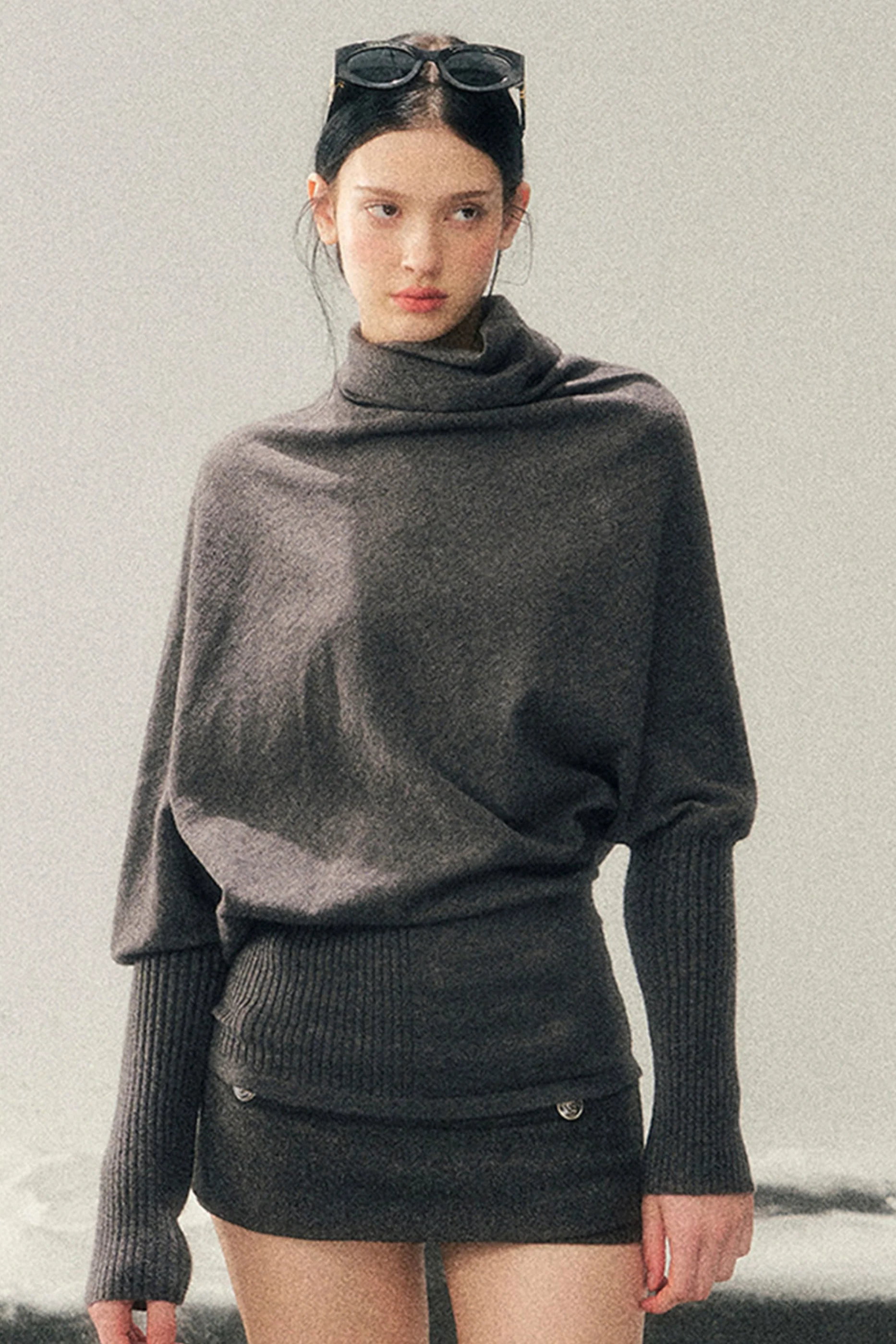 Chic Edgy Knit Sweater - Image 23