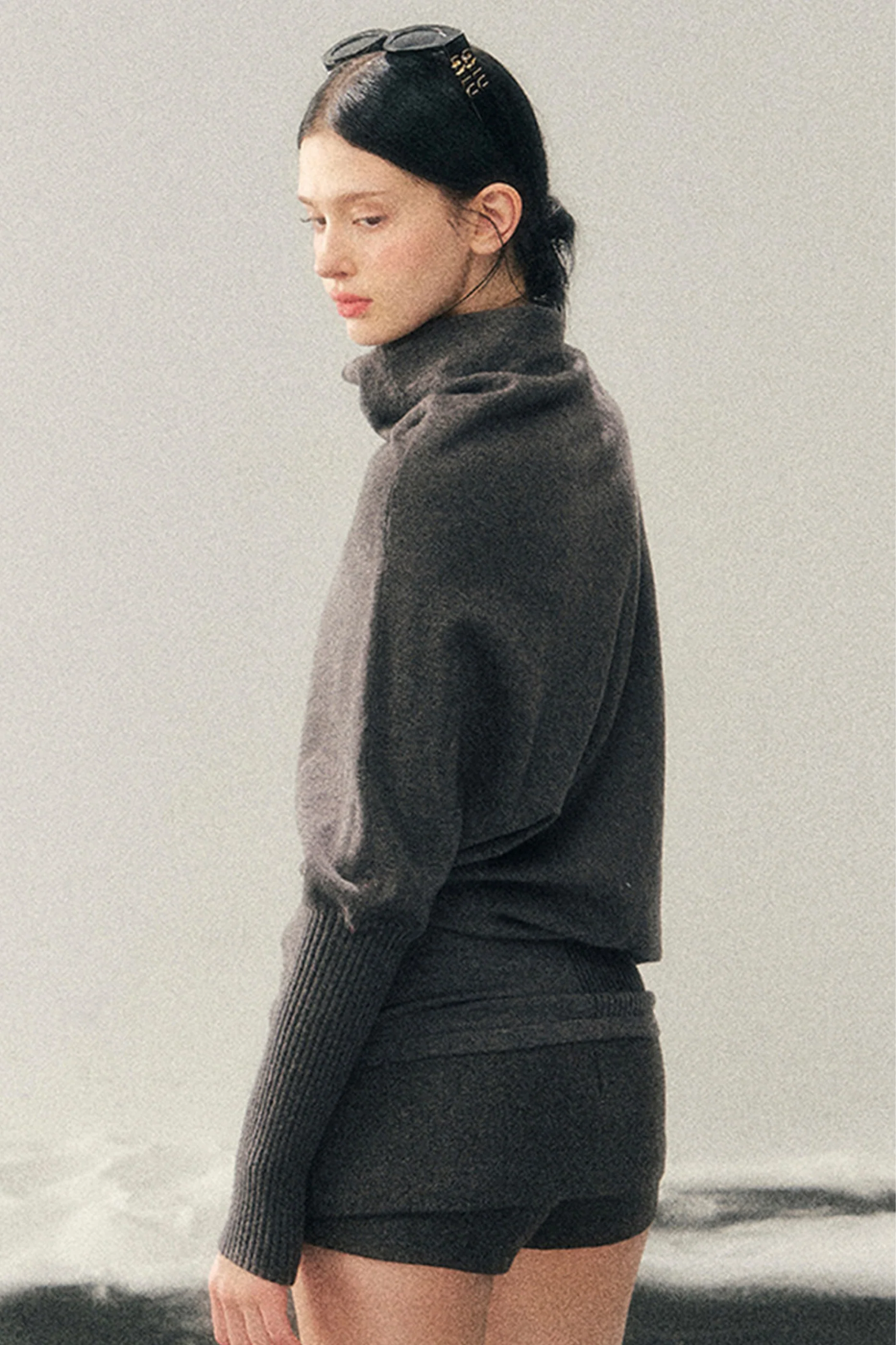 Chic Edgy Knit Sweater - Image 25
