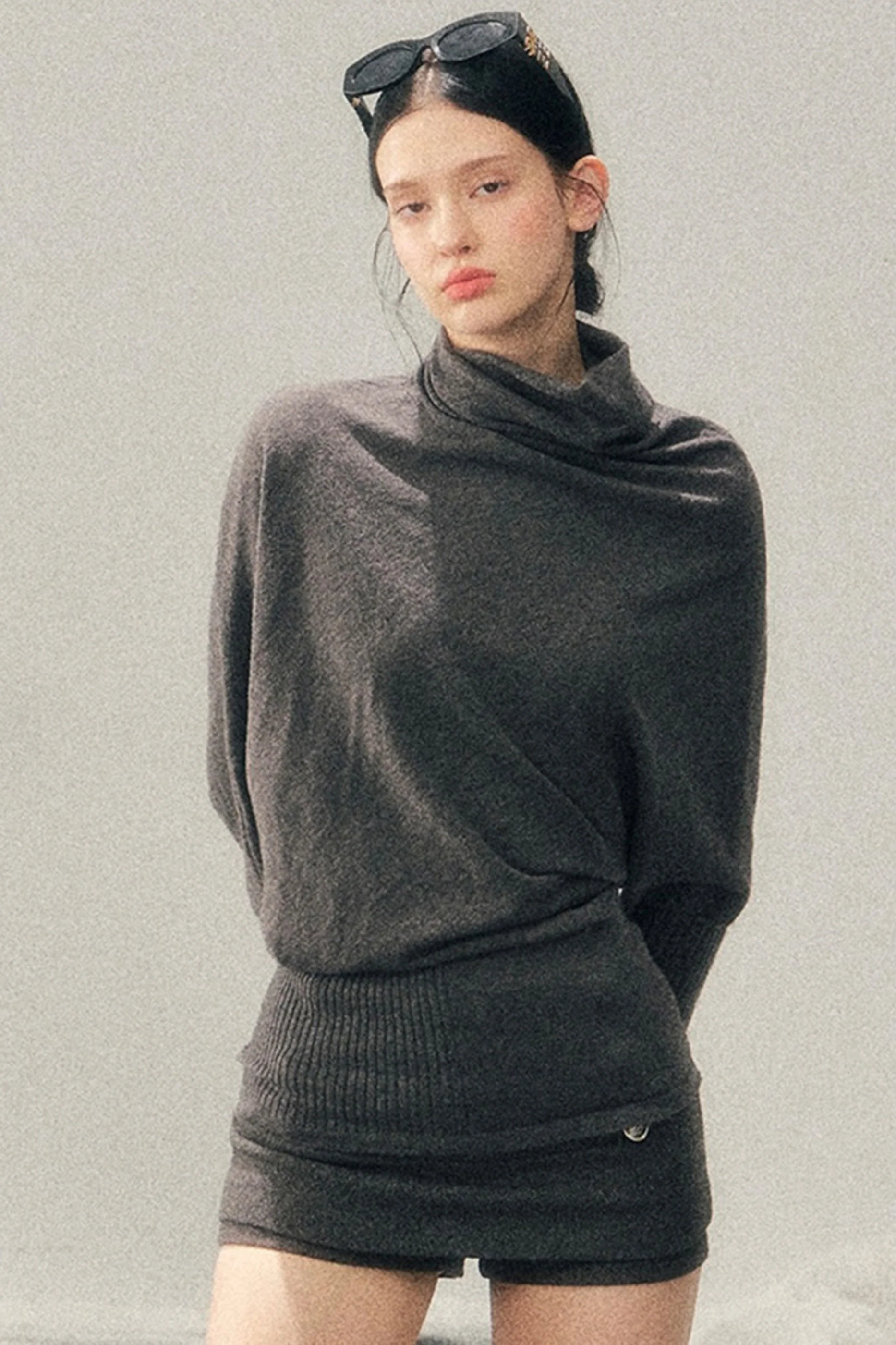 Chic Edgy Knit Sweater - Image 26