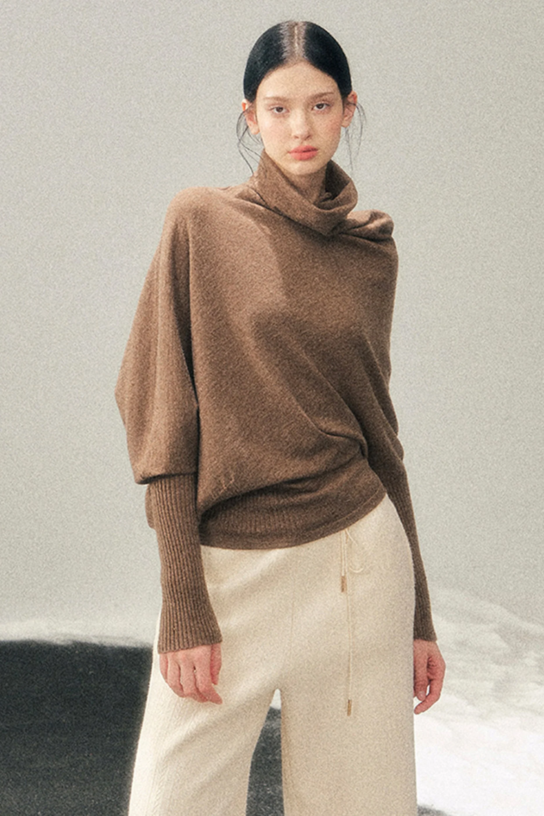Chic Edgy Knit Sweater - Image 3