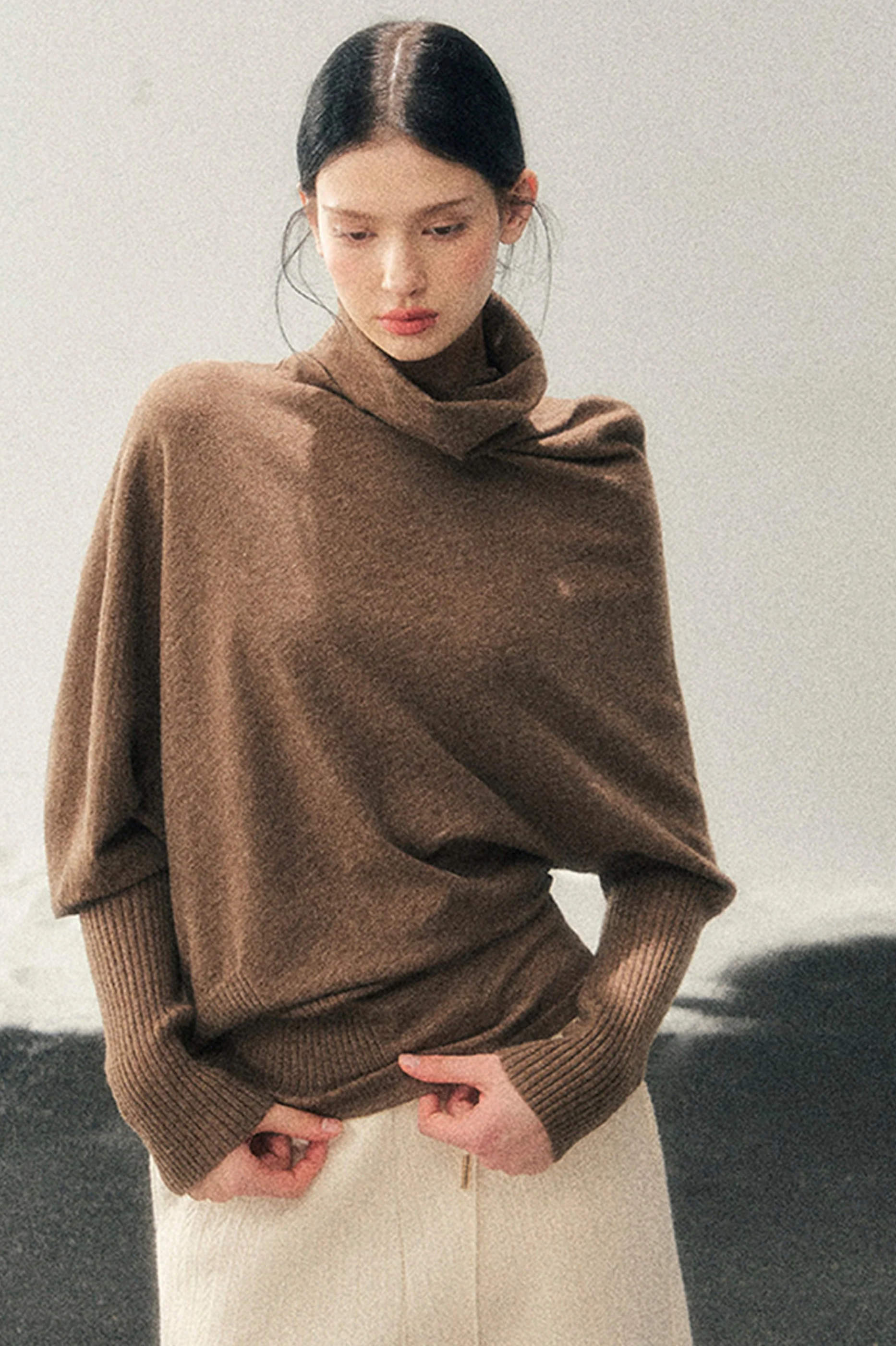 Chic Edgy Knit Sweater - Image 4