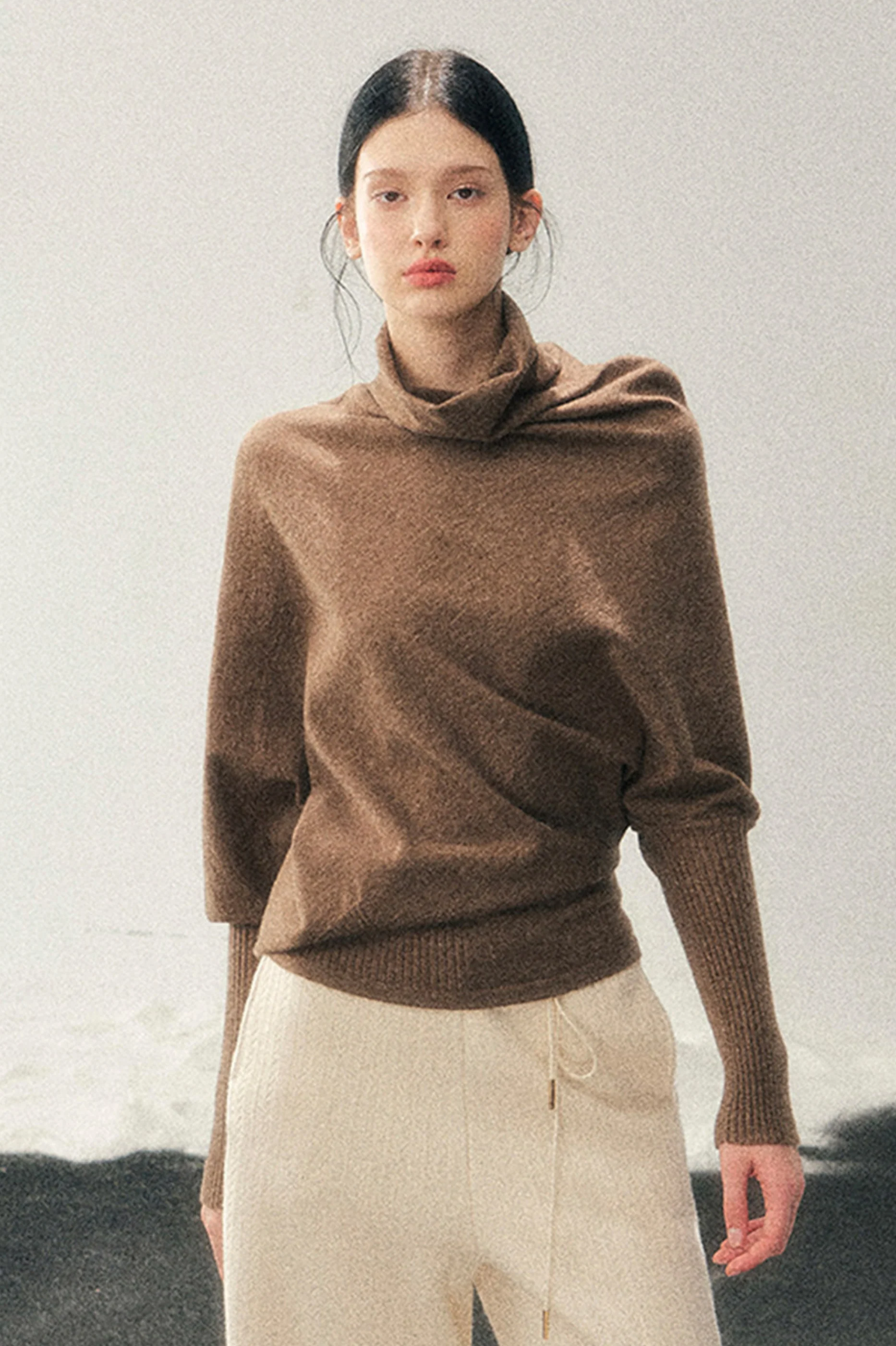 Chic Edgy Knit Sweater - Image 5