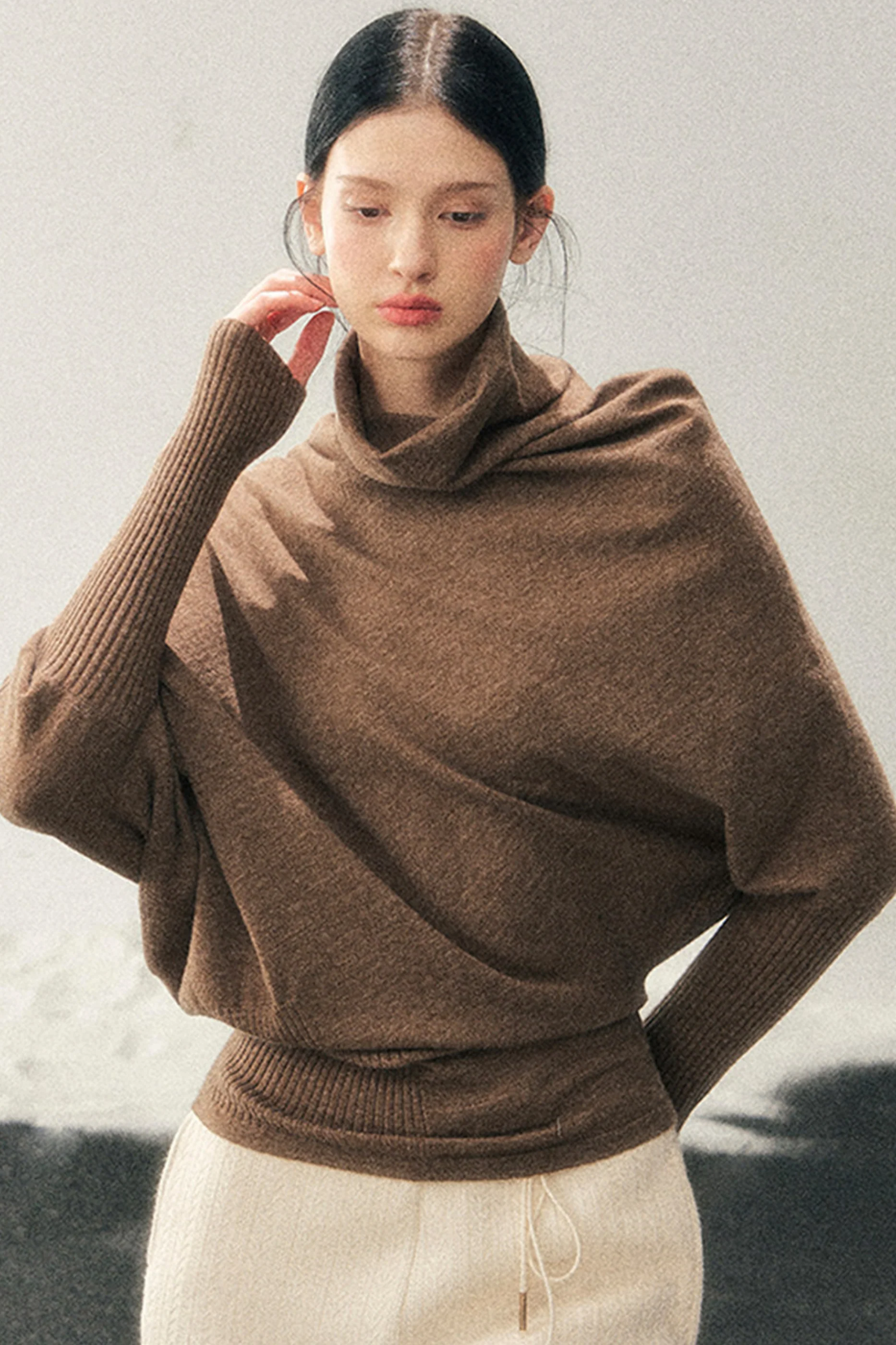 Chic Edgy Knit Sweater - Image 7