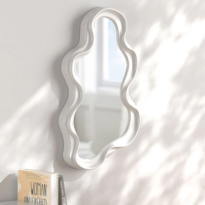 Asymmetrical Aesthetic Wavy Mirror - Image 10