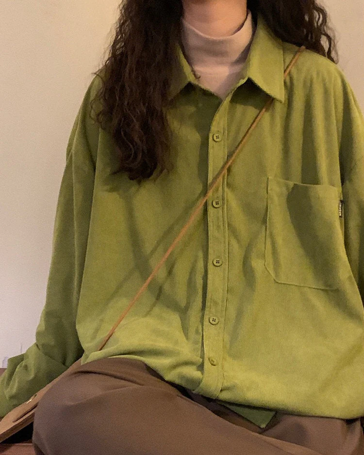 Autumn Colors Cord Shirt - Image 2