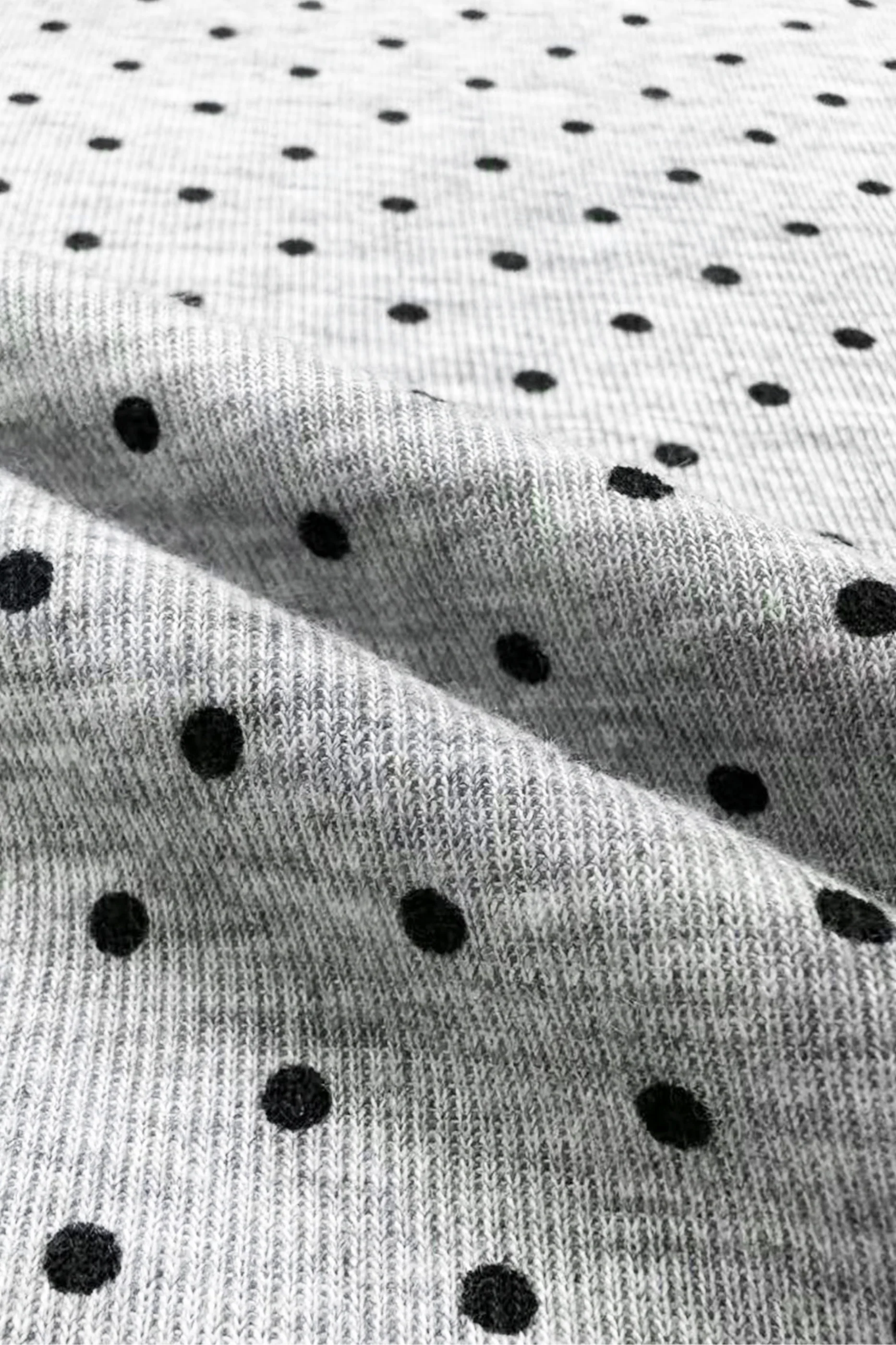 Polka Dot High Neck Top - Image 6