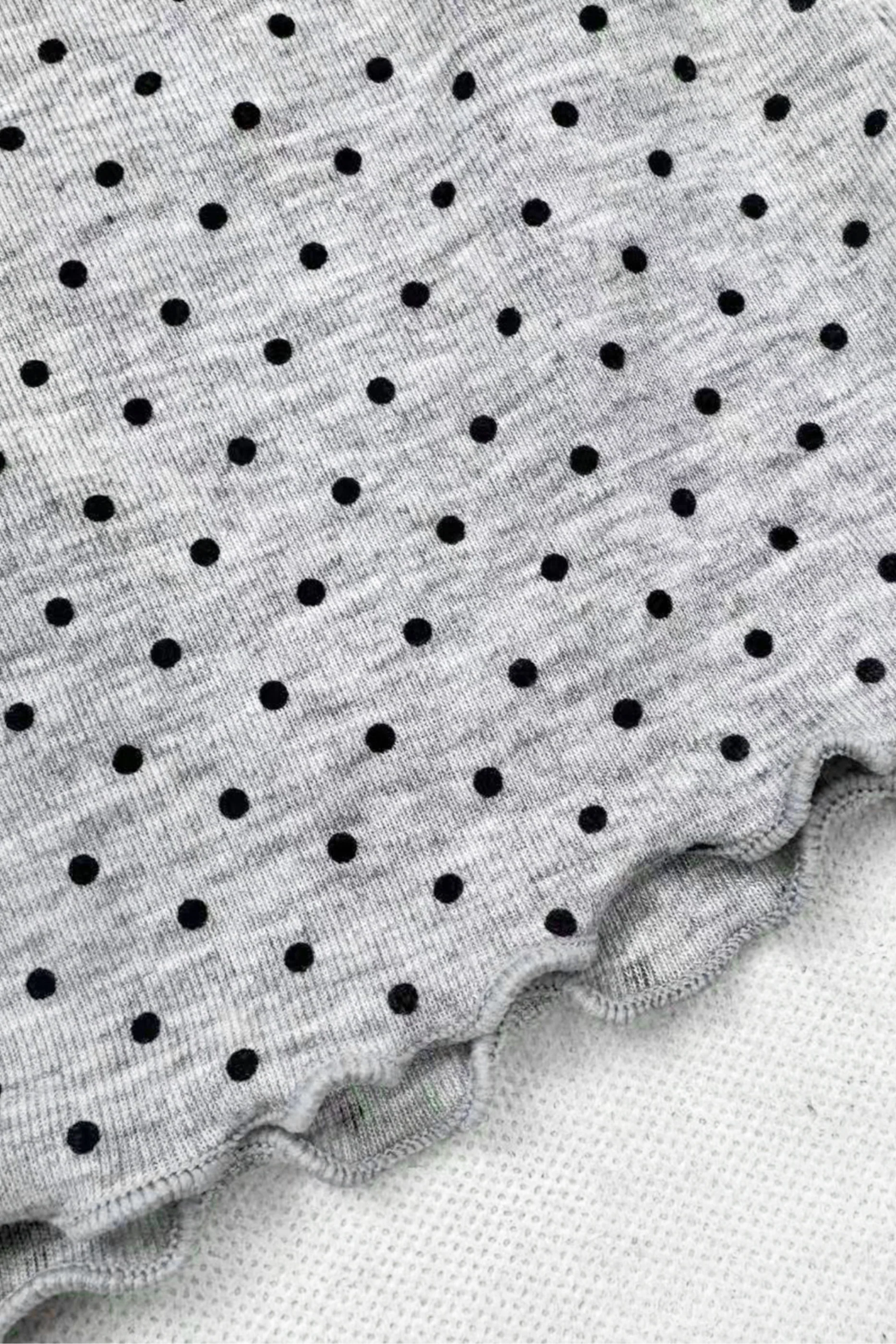 Polka Dot High Neck Top - Image 7