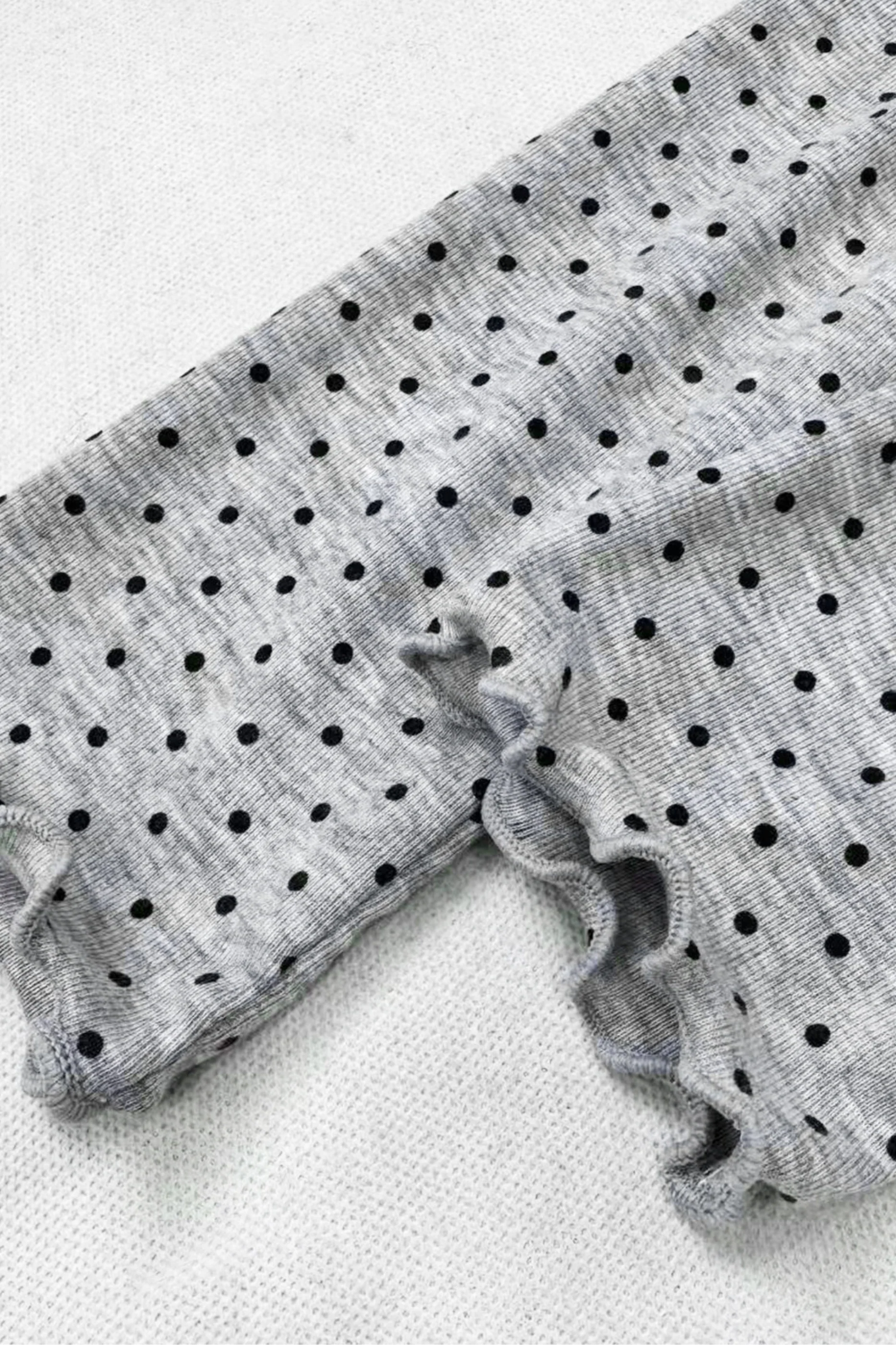 Polka Dot High Neck Top - Image 8