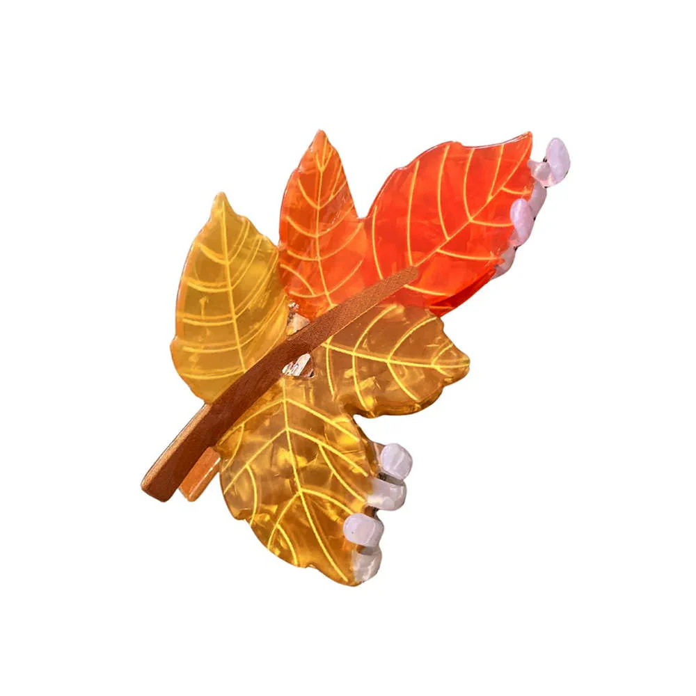 Autumn Leaves Hair Claw - Image 2