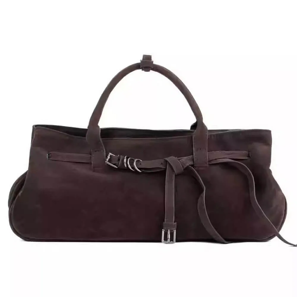 Avenue Montaigne Structured Belted Tote Bag - Image 10