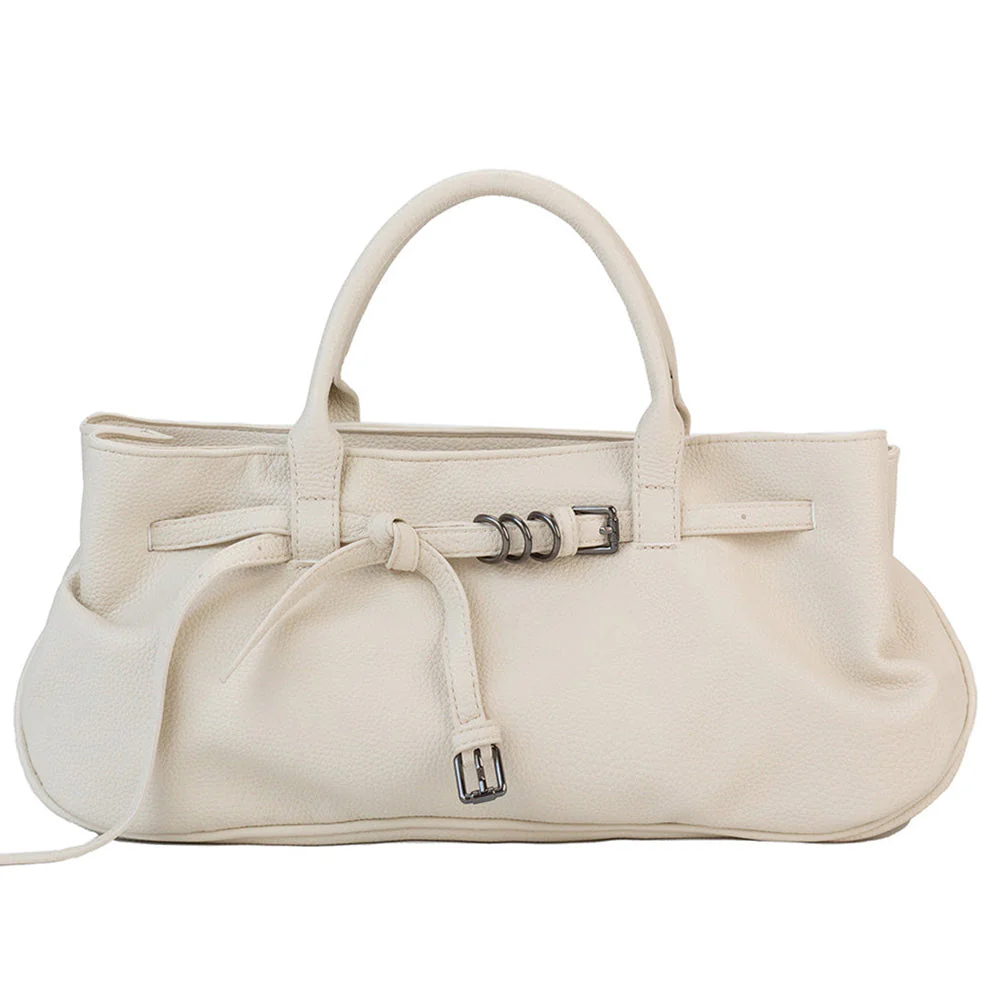 Avenue Montaigne Structured Belted Tote Bag - Image 2