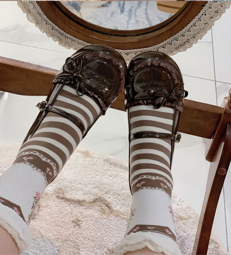 Baby Beret Flat Shoes - Image 30
