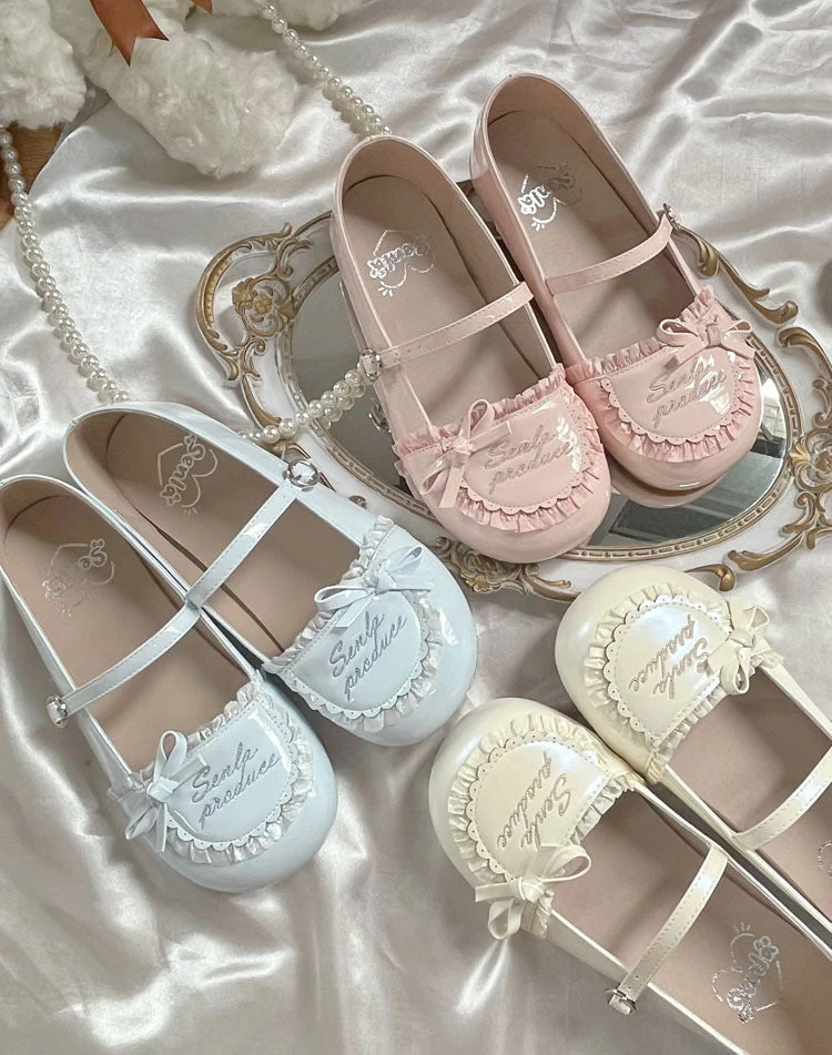 Baby Beret Flat Shoes - Image 5