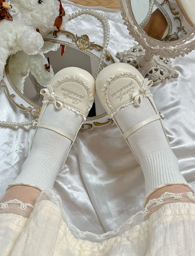 Baby Beret Flat Shoes - Image 9