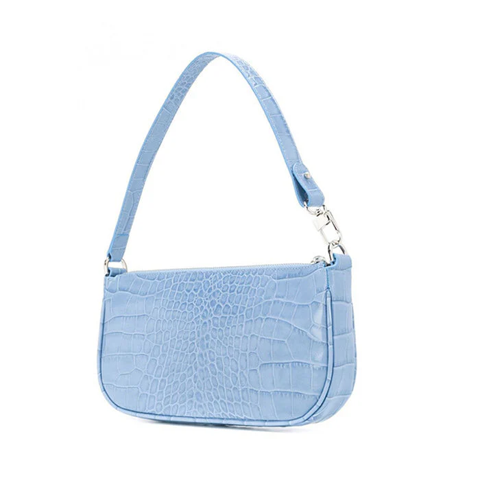 Baby Blue Baguette Bag - Image 2