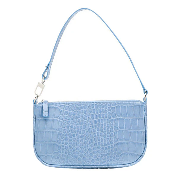 Baby Blue Baguette Bag - Image 4