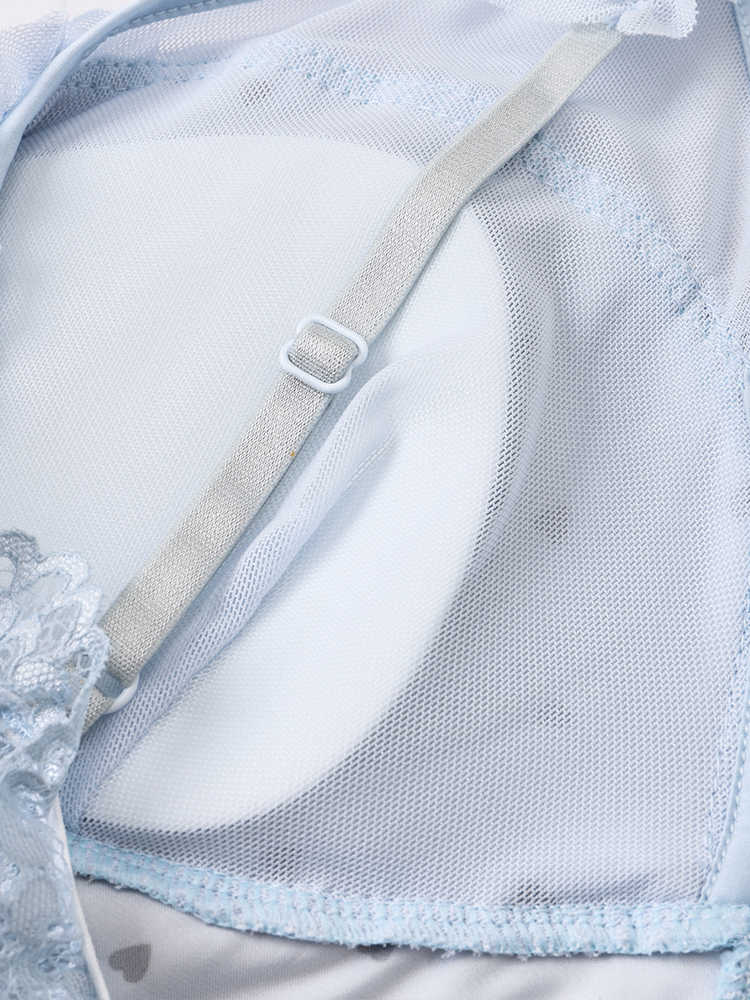 Baby Blue Lace Nightgown - Image 5