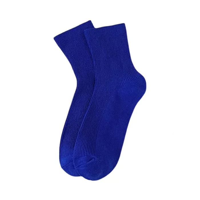 Baby Blue Ribbed Socks - Image 11