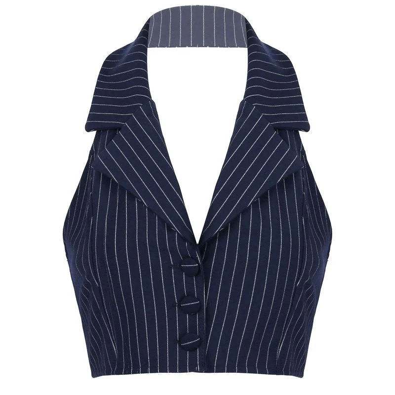 Baby Lies Halter Tailored Vest - Image 6