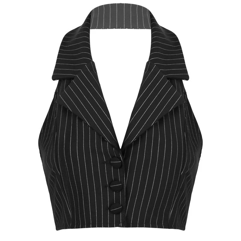 Baby Lies Halter Tailored Vest - Image 8