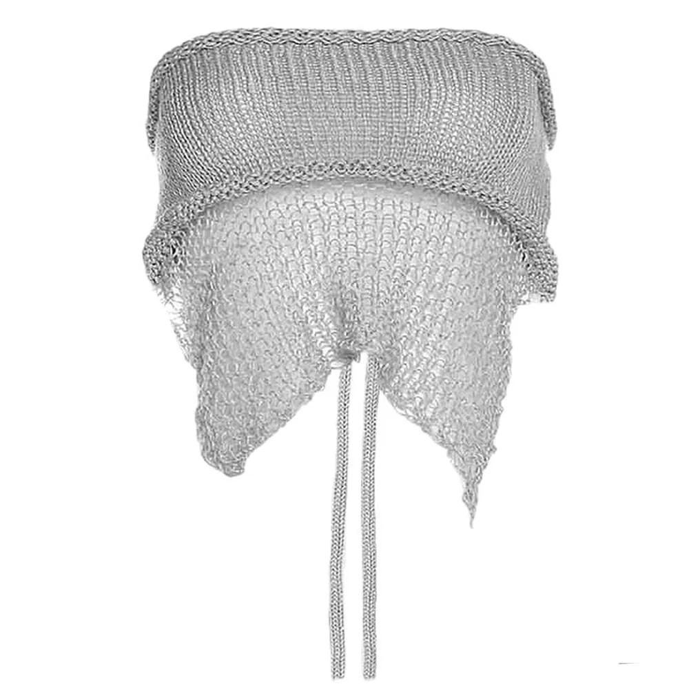 Backless Crochet Tube Top