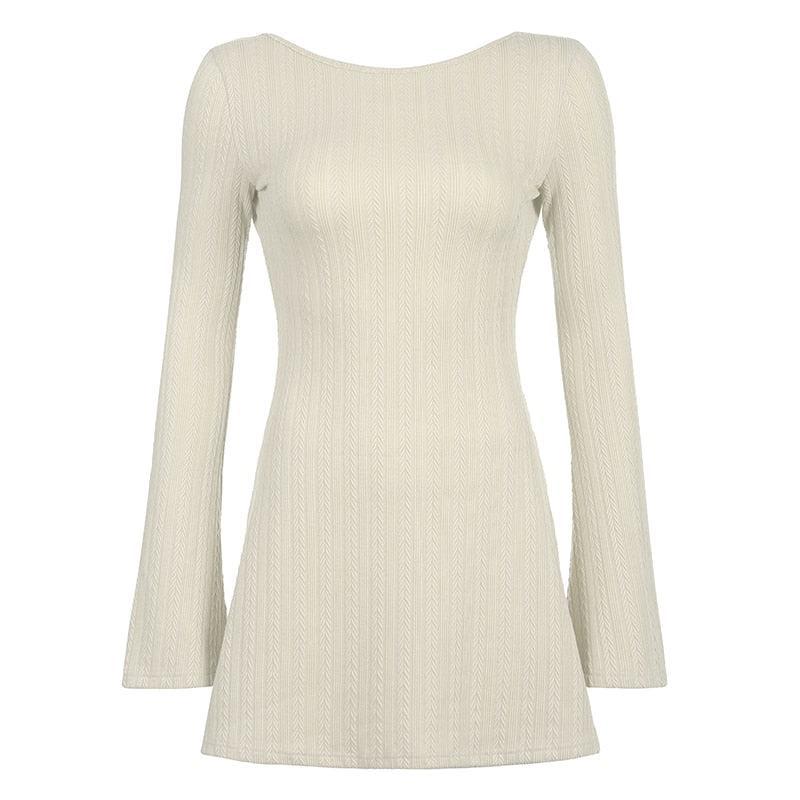 Backless Mini Dress - Image 7