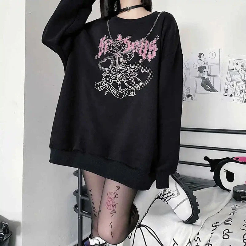 Bad Girl Pastel Goth Sweater - Image 2