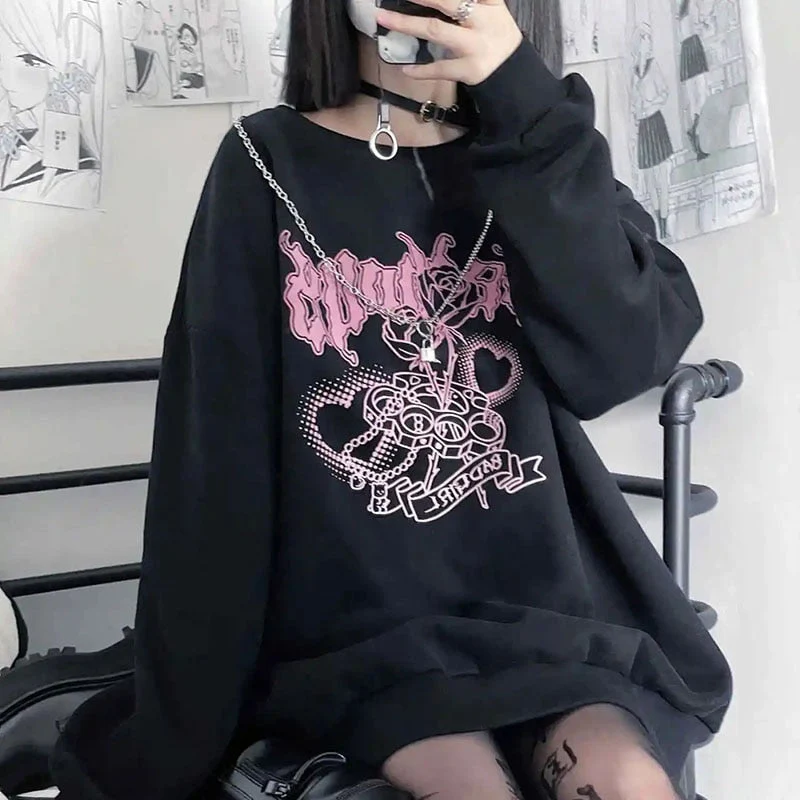 Bad Girl Pastel Goth Sweater - Image 3