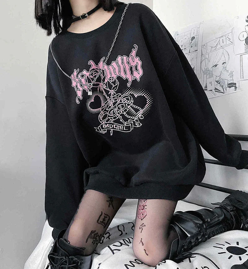 Bad Girl Pastel Goth Sweater - Image 5