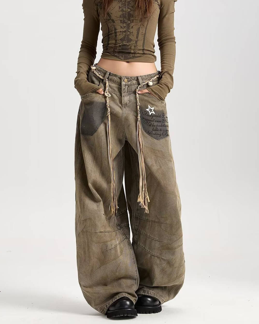 Bad Reputation Distressed Jeans - Image 5