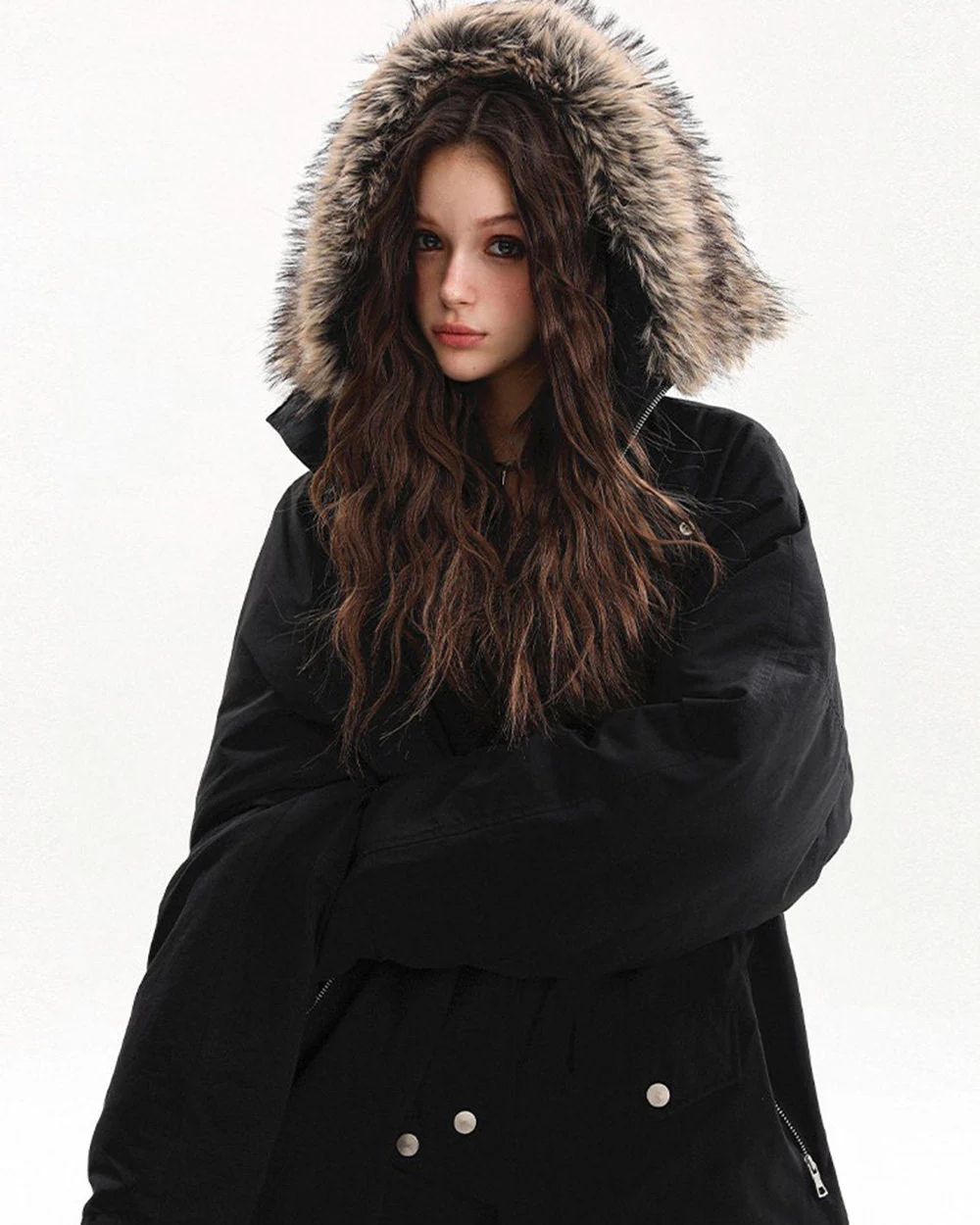 Bad Reputation Fur Trim Parka - Image 11