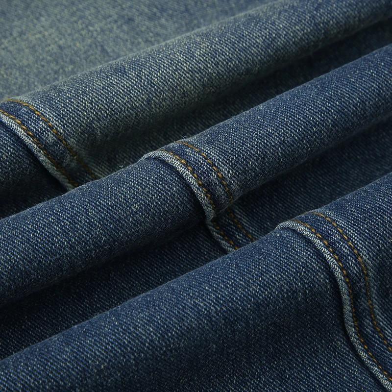 Baddie Cut Out Low Rise Denim Jeans - Image 4
