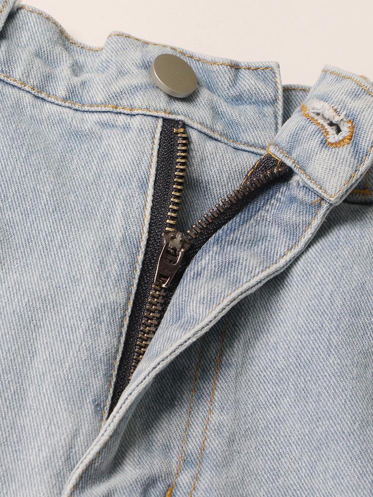 Baddie Embellished Cut-Out Jeans - Image 3