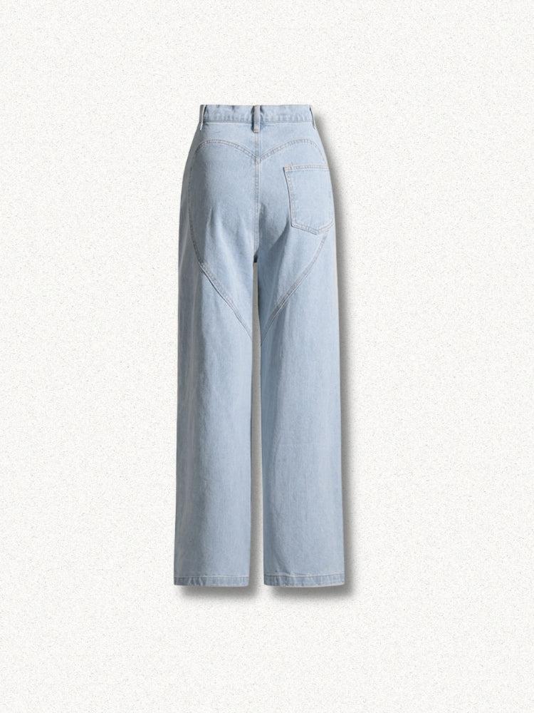 Baddie Embellished Cut-Out Jeans - Image 7