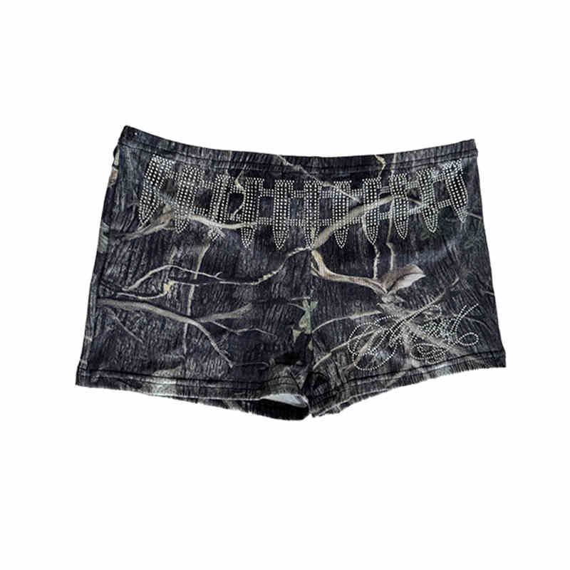 Baddie Punk Diamond Print Top - Image 10