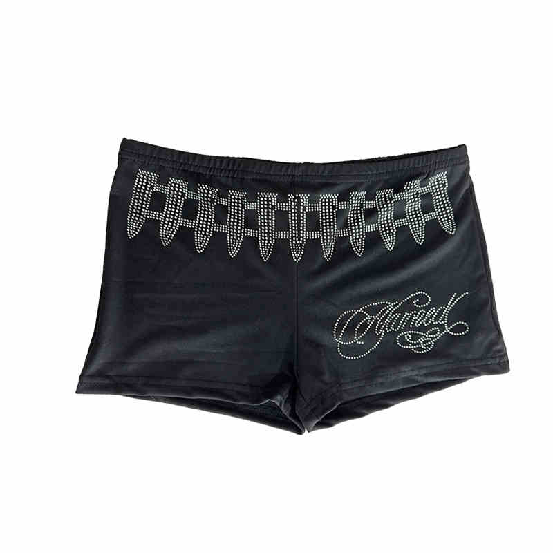 Baddie Punk Diamond Print Top - Image 8