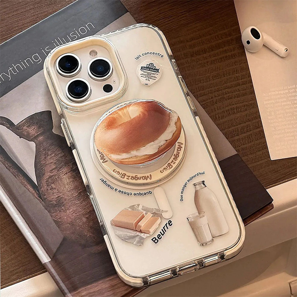 Bagel Aesthetic iPhone Case - Image 2