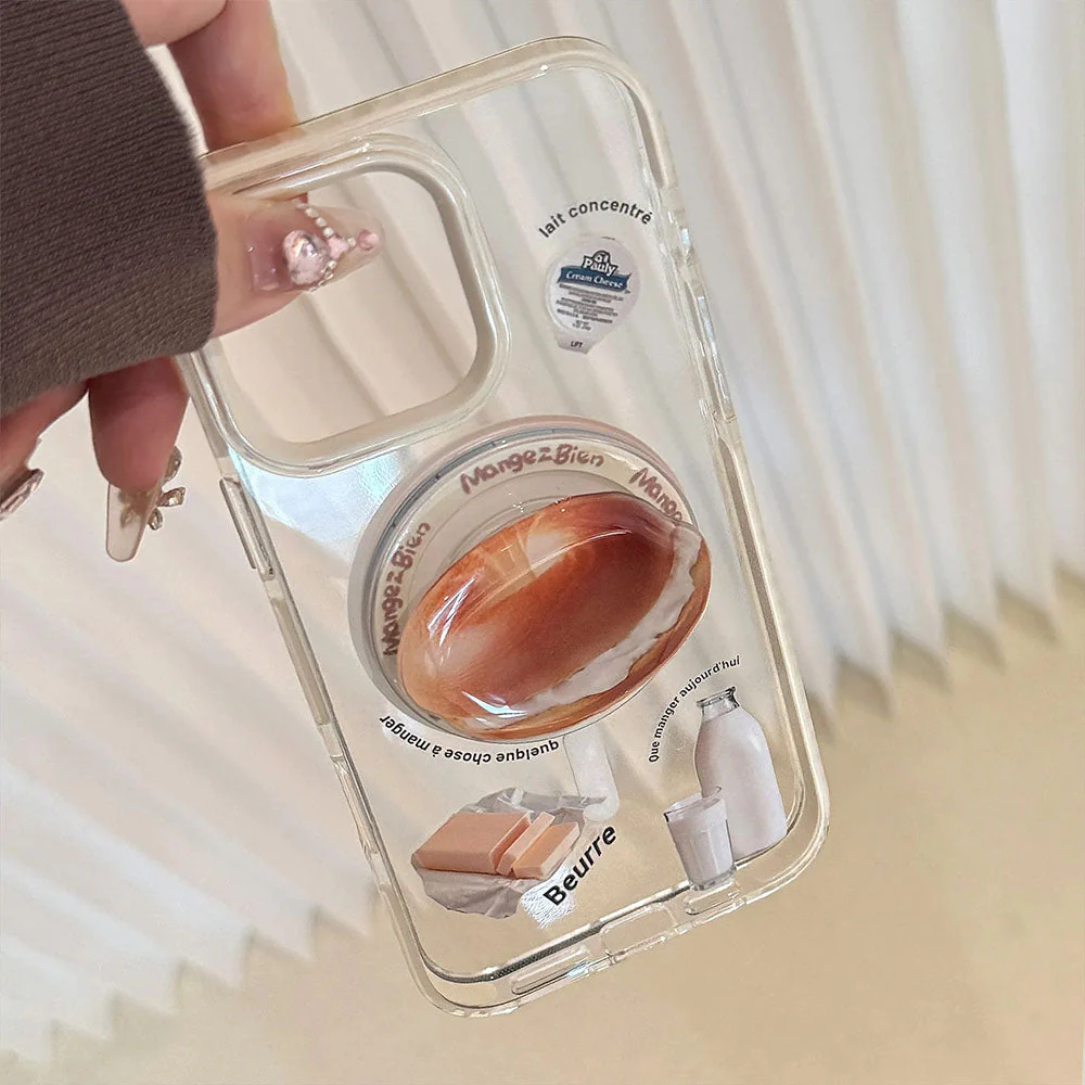 Bagel Aesthetic iPhone Case - Image 4