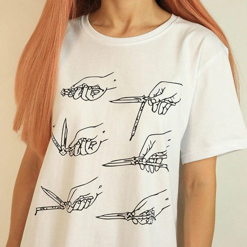 Balisong Knife T-Shirt - Image 2