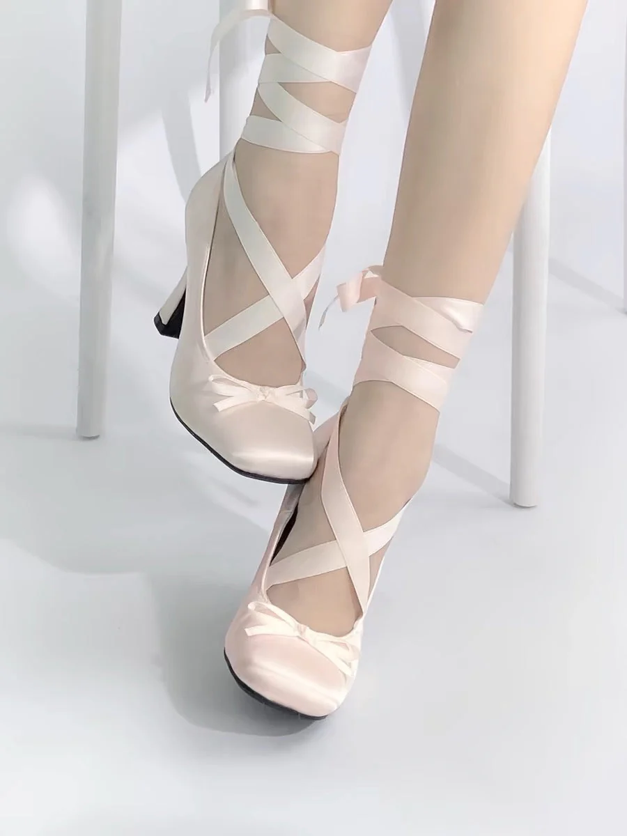 Ballerina Balletcore Pumps - Image 6