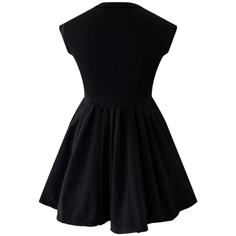Ballet Drawstring Dark Coquette Dress - Image 2