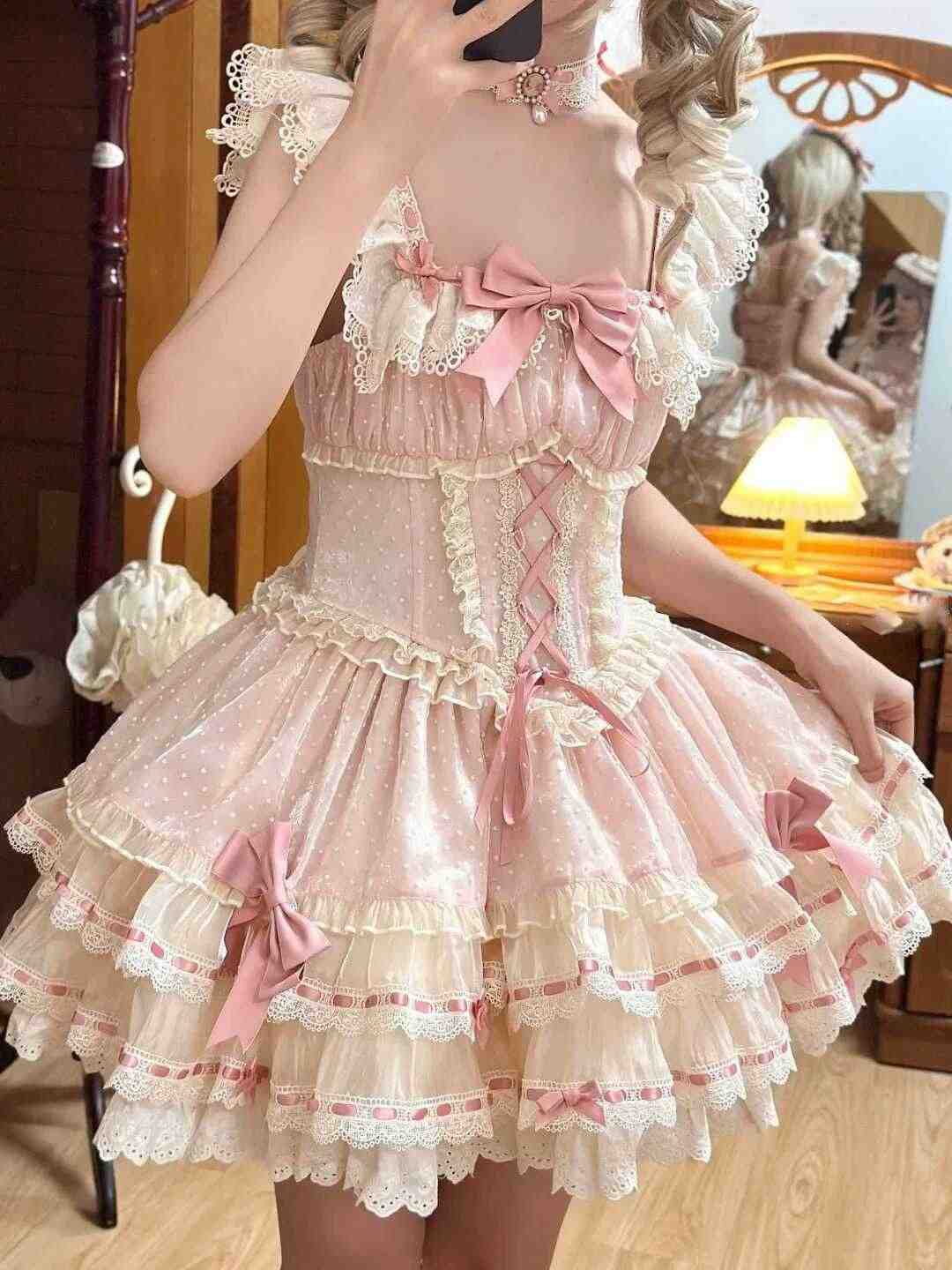Ballet Lolita Cake Princess Dress - Image 3
