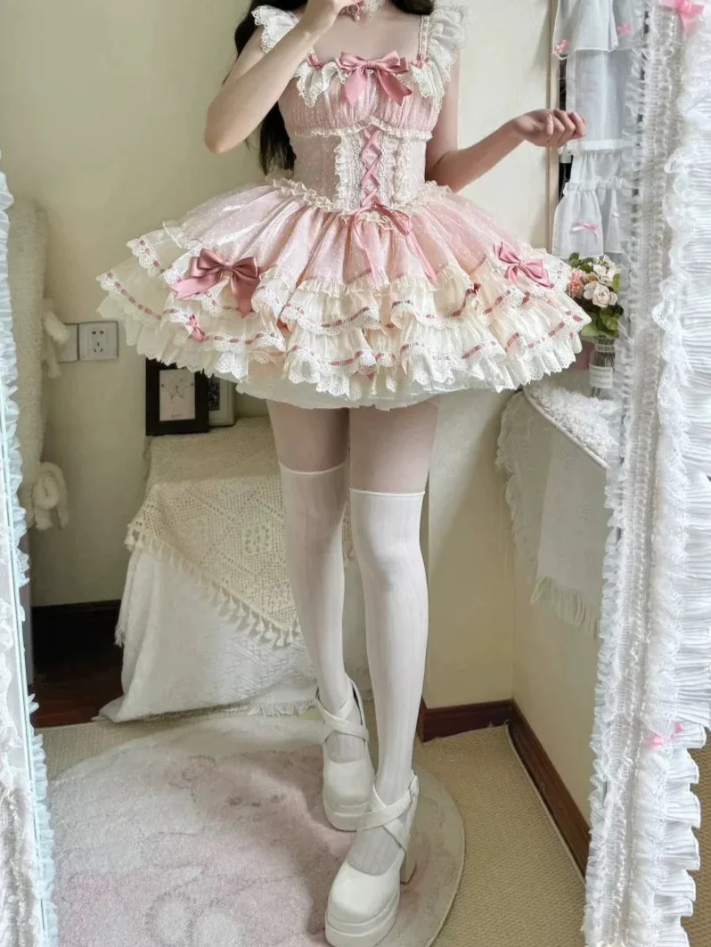 Ballet Lolita Cake Princess Dress - Image 4
