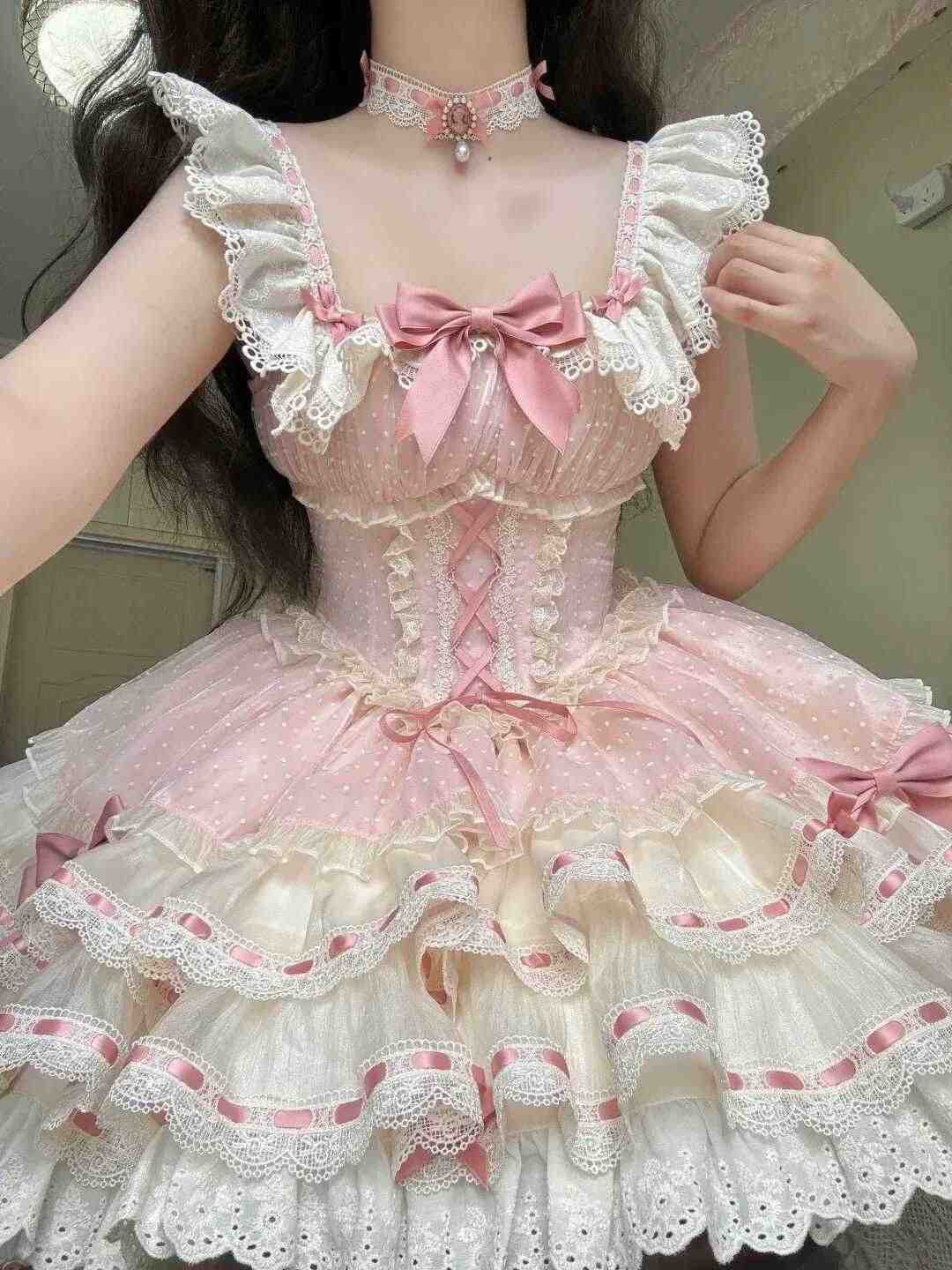 Ballet Lolita Cake Princess Dress - Image 7