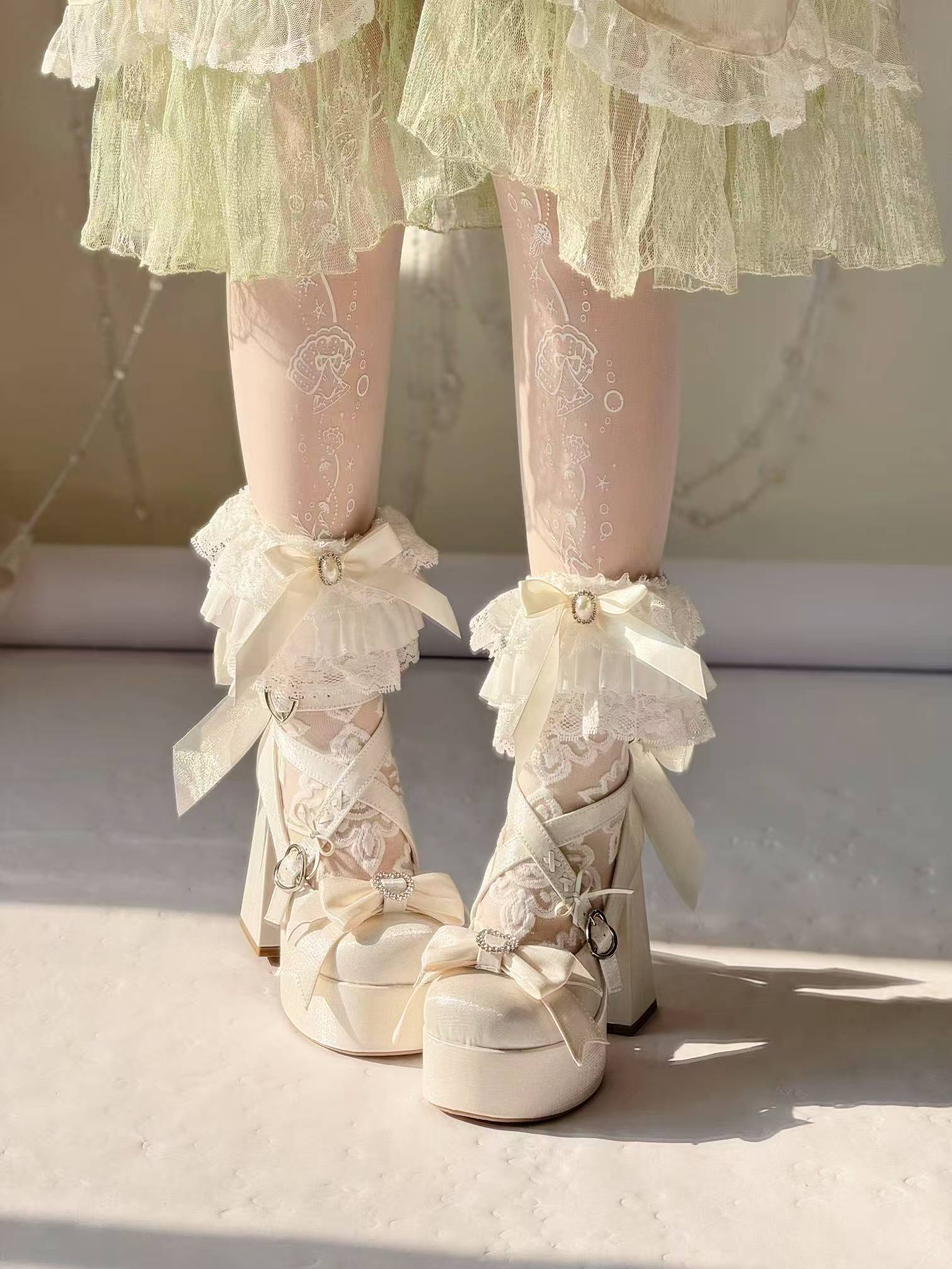 Ballet Night Strap Mary Jane Shoes - Image 5