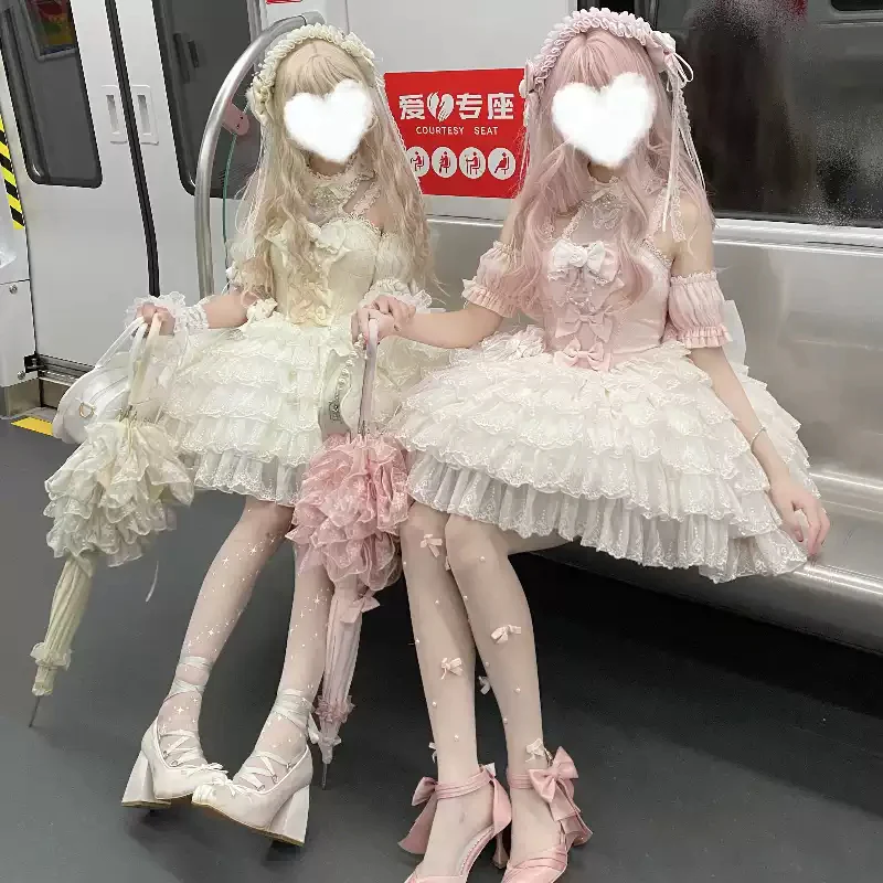 Ballet Style Flowers Princess Dress - Image 3