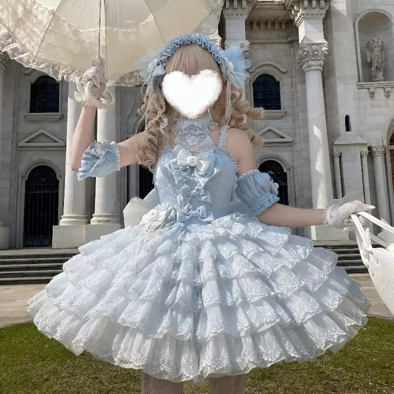 Ballet Style Flowers Princess Dress - Image 5